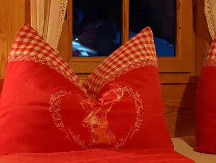 Schlafzimmer im Chalet Weberer